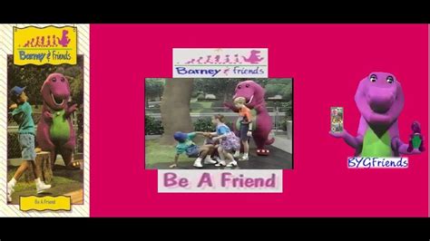 barney be a friend vhs